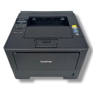 Brother HL-5470DW Laser Printer Wireless Low Page Count 104 w/ Toner 100% Drum